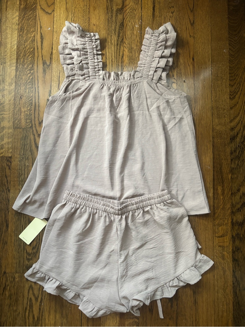 KFUBUO Ruffle Pajama Set - Picture 3 of 6